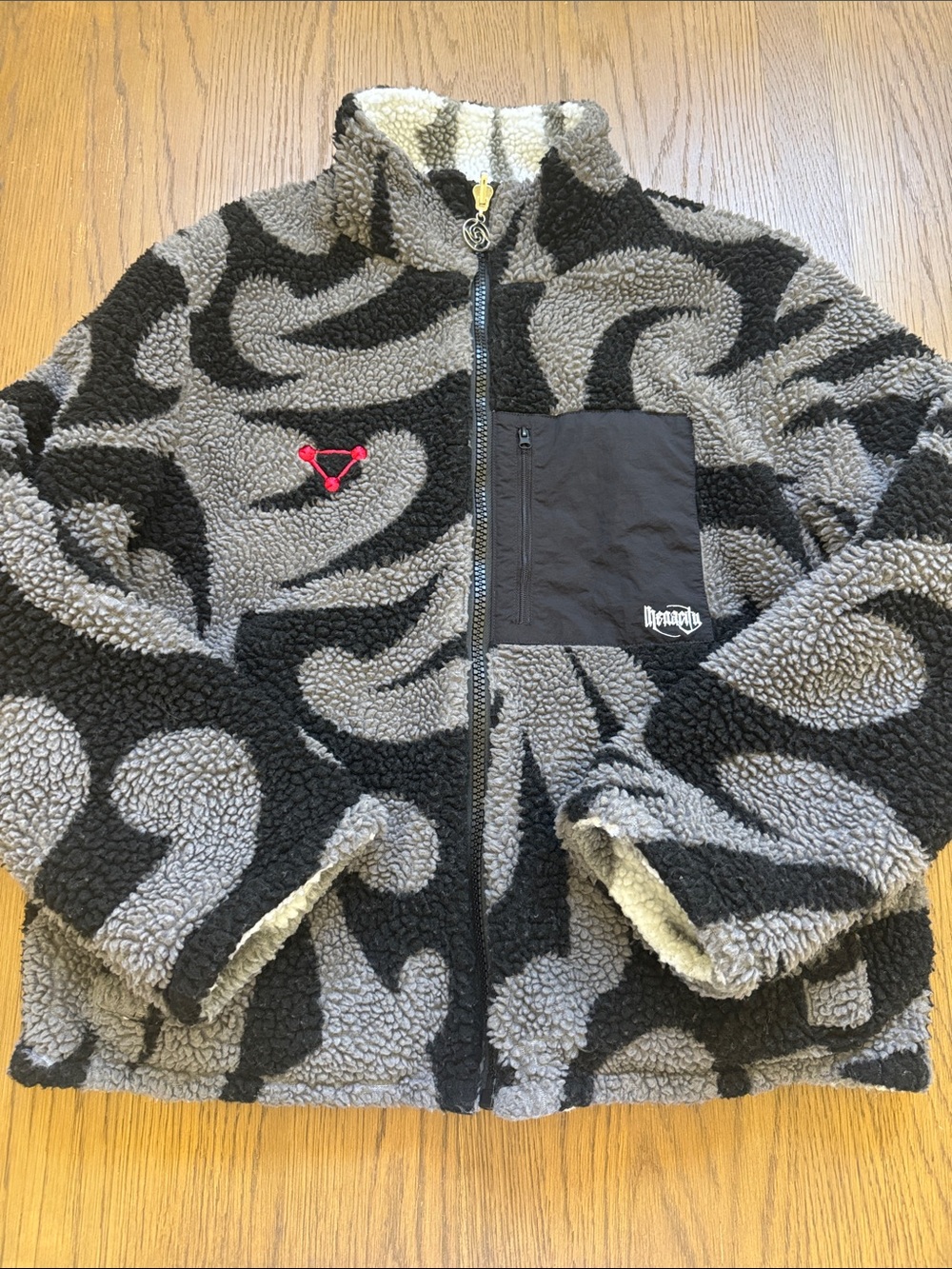Menacity Divine Dogs Reversible Fleece Size Small